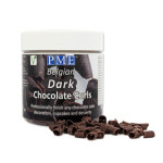 Confeti de chocolate negro