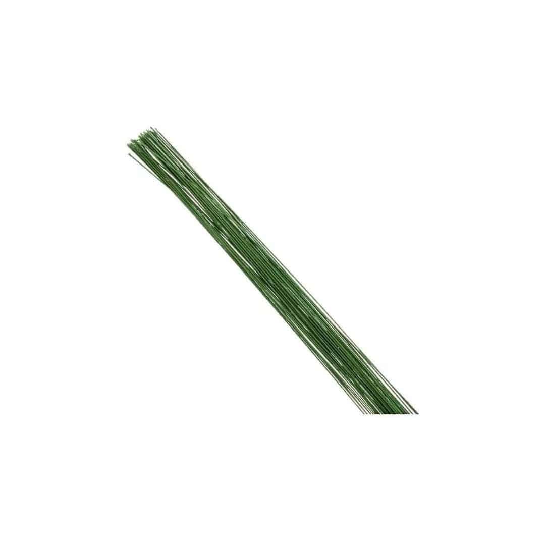 Diseño de pastel de 50-tallos-con-flores-verdes.
