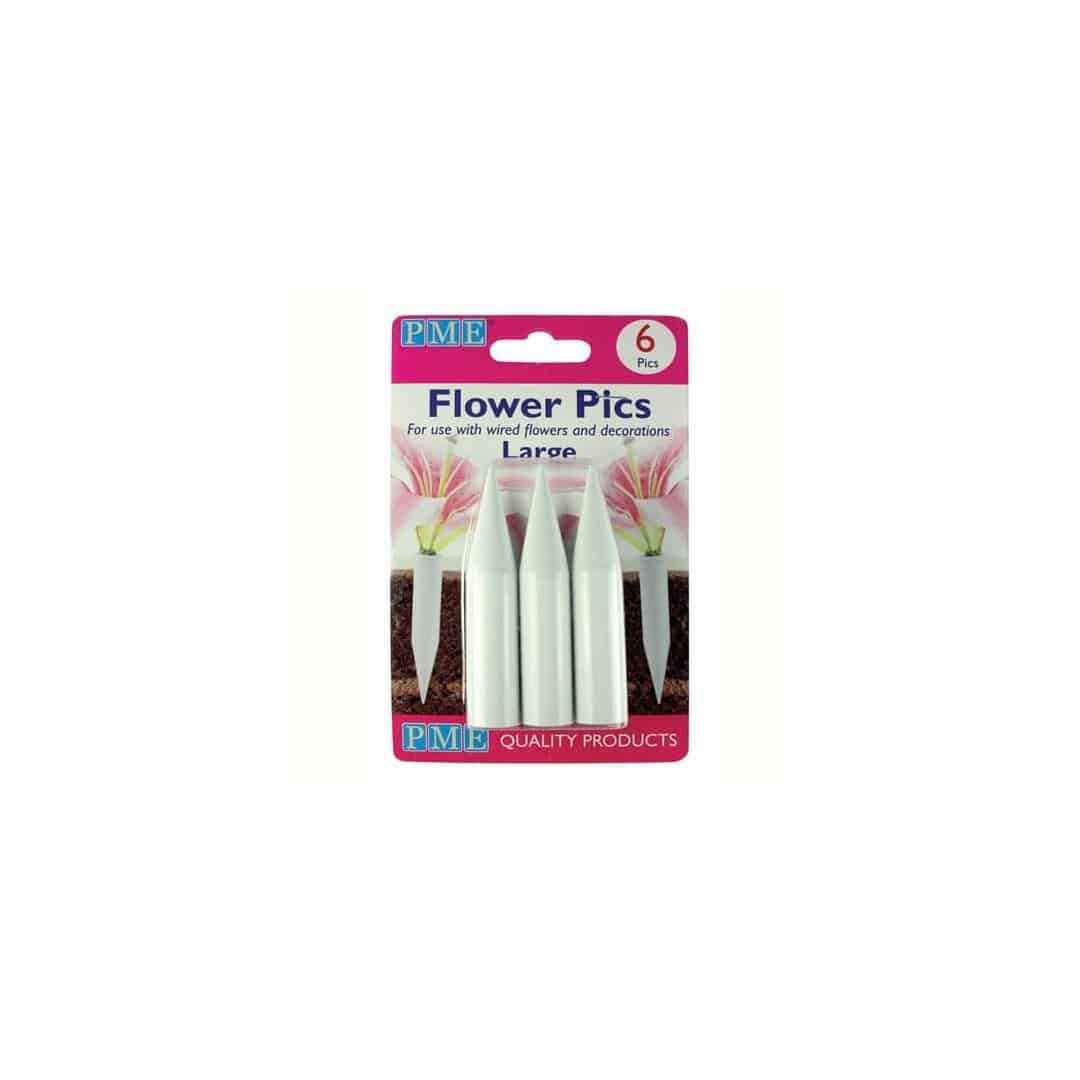 6-conos-de-pvc-para-diseño-de-pastel-de-flores