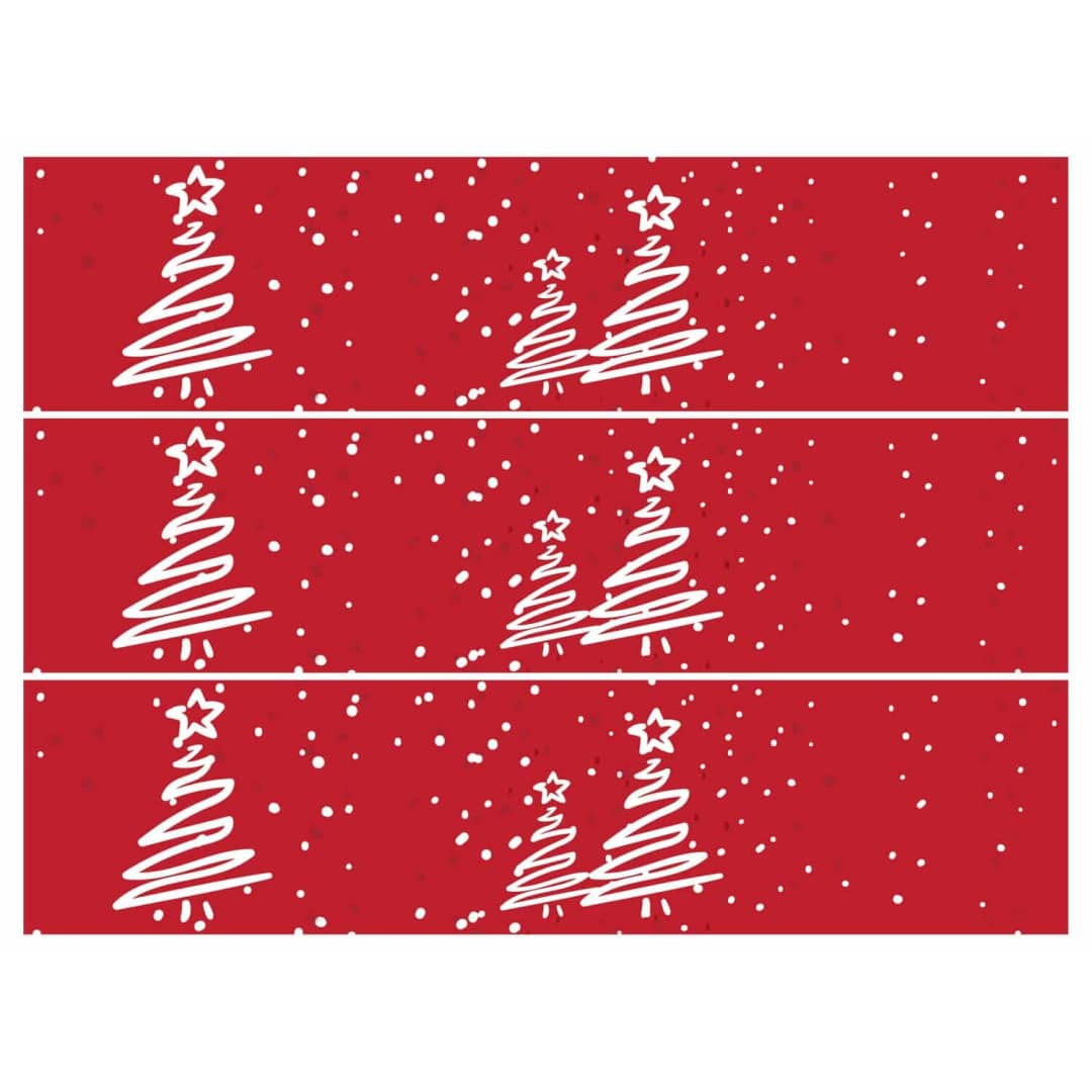 Contorno-de-pastel-de-azúcar-comestible-navideño