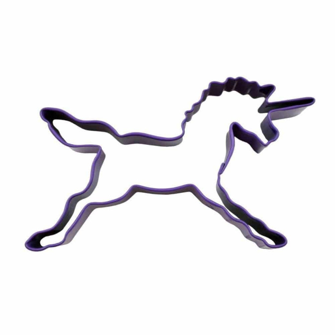 cortador de galletas de unicornio
