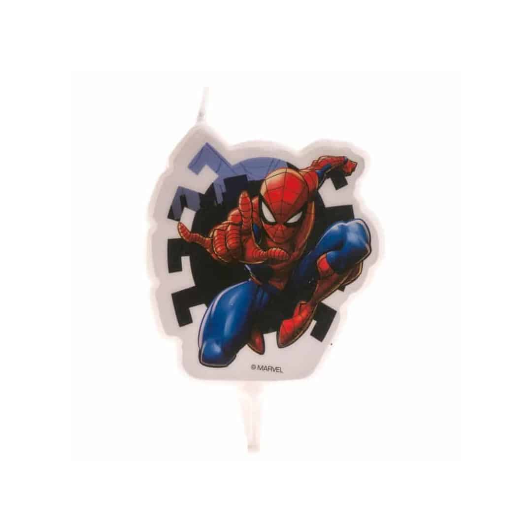 vela-cumpleaños-spiderman-