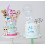pastel-con-estampadora-dulce-sello-elegante