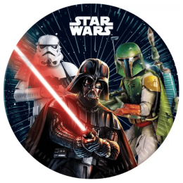 Decoración de cumpleaños y tarta de Star Wars - 