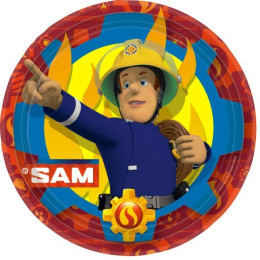 Decoración de tartas y cumpleaños de Sam el Bombero - 