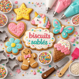 Galletas de mantequilla: utensilios y decoraciones para hornear