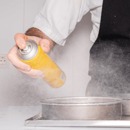 Tira para hornear para moldear y spray desmoldante económico