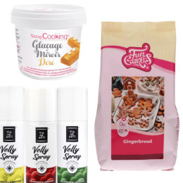 Ingredientes para repostería navideña