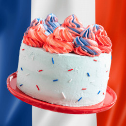 Pastel del 14 de julio, Día Nacional de Francia